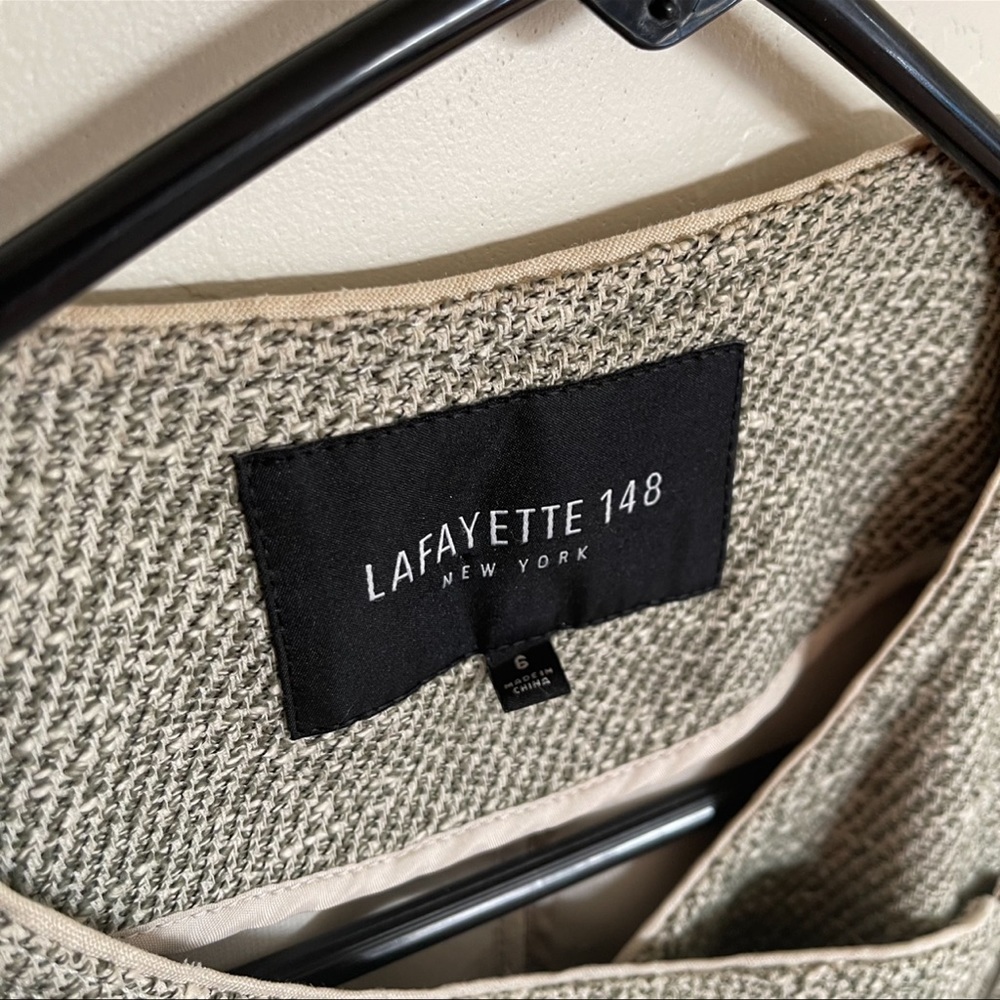 Lafayette 148 New York Assymetrical Moto Jacket - Picture 3 of 10